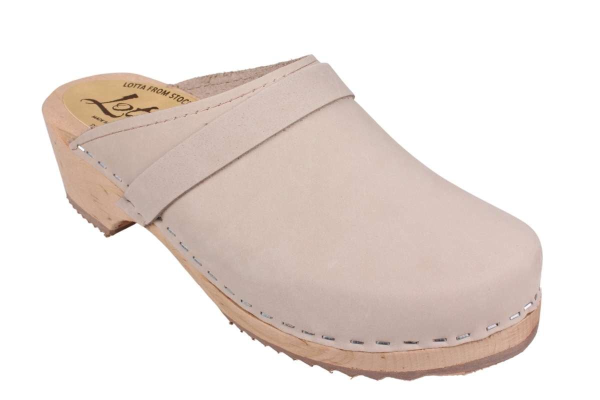 Classic Clogs for Women Oatmeal Oiled | Lotta from Stockholm