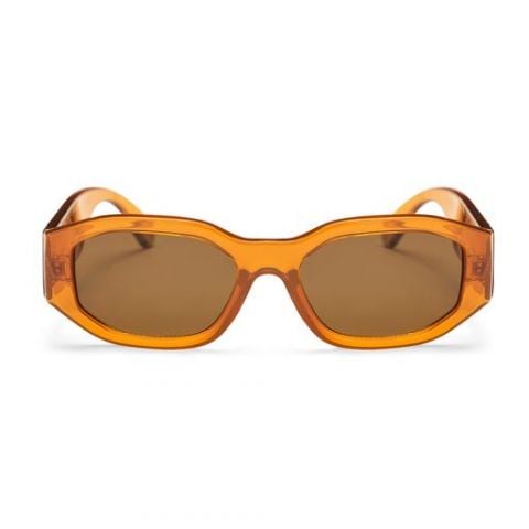 CHPO Brooklyn sunglasses in Mustard made from 100% recycled plastic. Available at Lotta from Stockholm