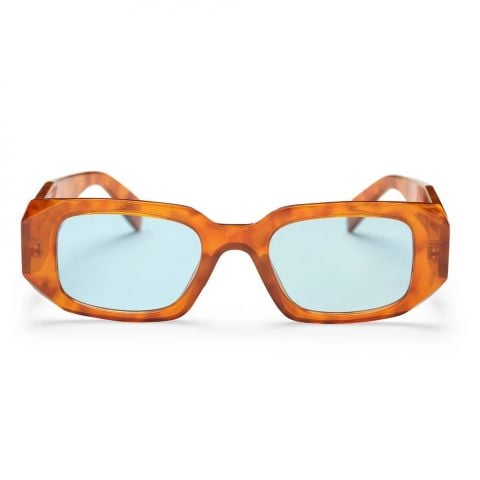 CHPO Reed sunglasses in Turtle Amber made from 100% recycled plastic. Available at Lotta from Stockholm
