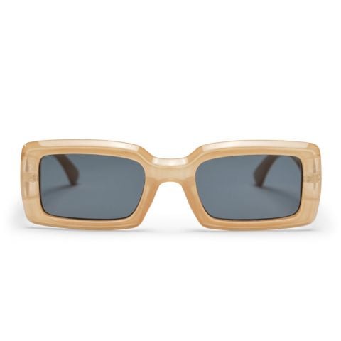 CHPO Tove sunglasses in Milky Tea made from 100% recycled plastic. Available at Lotta from Stockholm