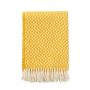 Klippan Anna Yellow 100% Lambswool Blanket