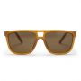 CHPO Siljan sunglasses in Mustard made from 100% recycled plastic. Available at Lotta from Stockholm