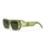 CHPO Reed sunglasses in Forest Green made from 100% recycled plastic. Available at Lotta from Stockholm