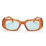 CHPO Reed sunglasses in Turtle Amber made from 100% recycled plastic. Available at Lotta from Stockholm