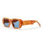 CHPO Reed sunglasses in Turtle Amber made from 100% recycled plastic. Available at Lotta from Stockholm