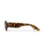 CHPO Tove sunglasses in Leopard made from 100% recycled plastic. Available at Lotta from Stockholm