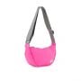 Roka Farringdon Crossbody bag in Hot Pink side. Available at Lotta from Stockholm