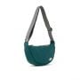 Roka Farringdon Crossbody bag in Teal Side. Available at Lotta from Stockholm