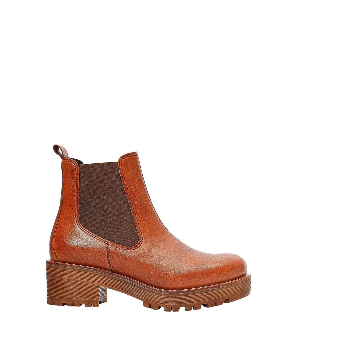 Ten Points Clarisse Chelsea Boots in Cognac 60529 updated for 2024 Lotta from Stockholm