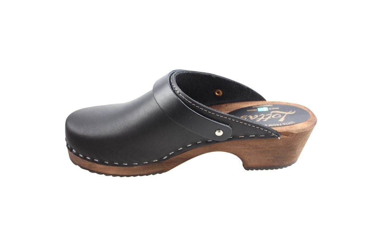 Clogs XUZ Pop Heel Natural with Straps and Buckle