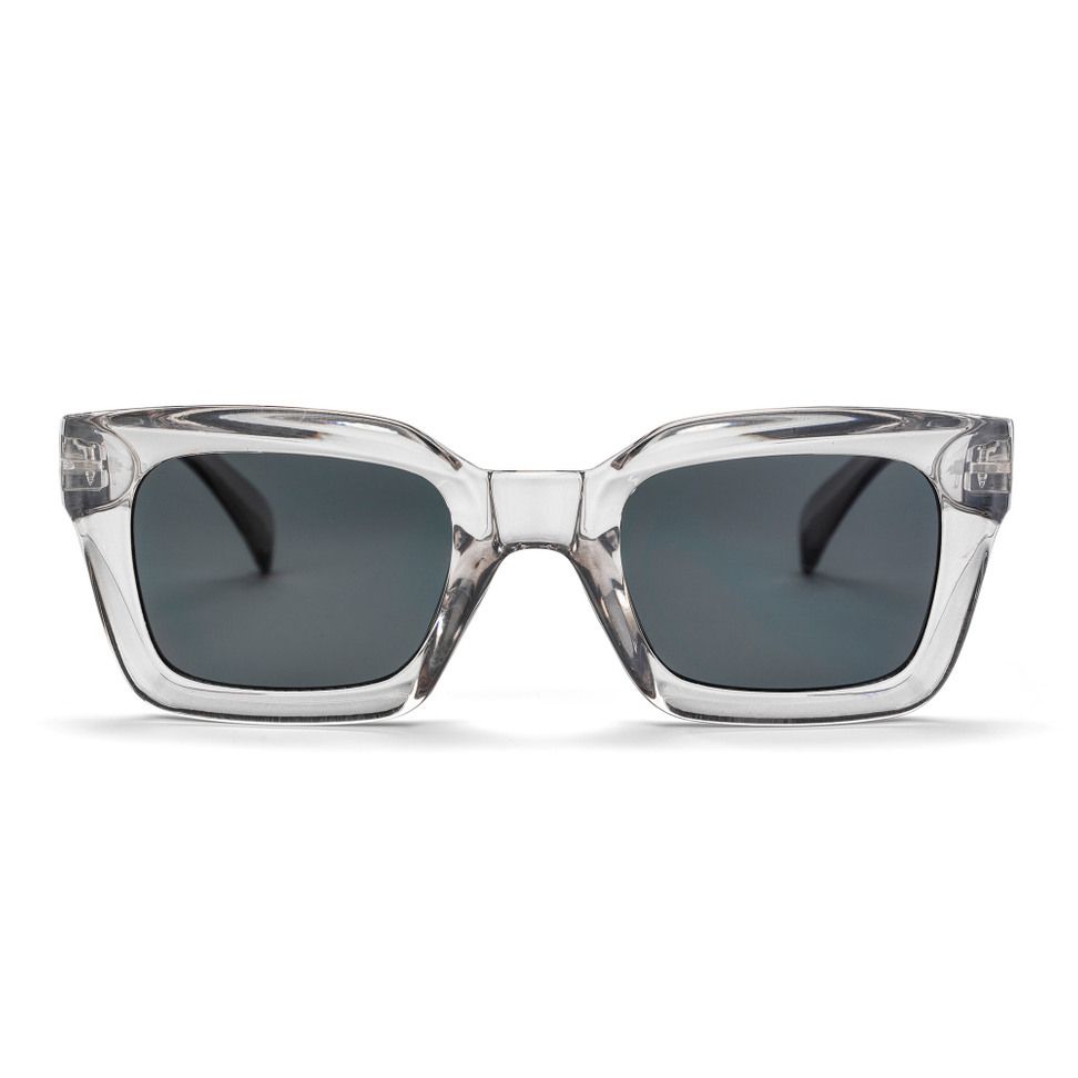 CHPO Anna sunglasses in Grey made of 100% recycled plastic. Available at Lotta from Stockholm