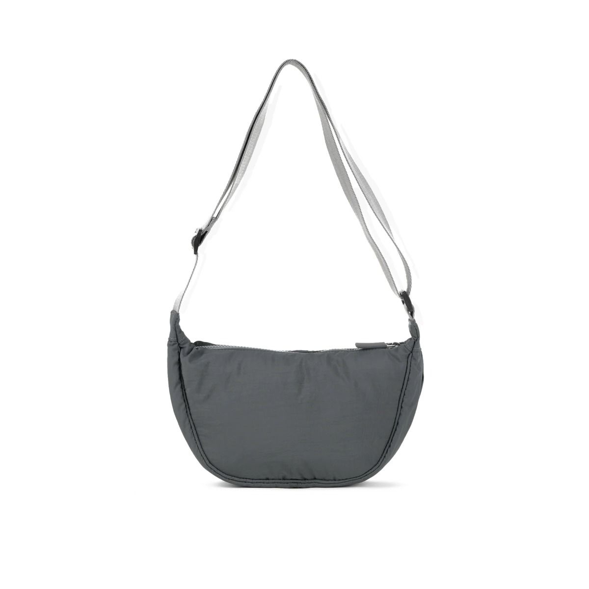 Roka Farringdon Crossbody bag in Charcoal back. Available at Lotta from Stockholm